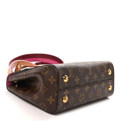 Monogram Cluny Bb Bordeaux Fuchsia Handbag