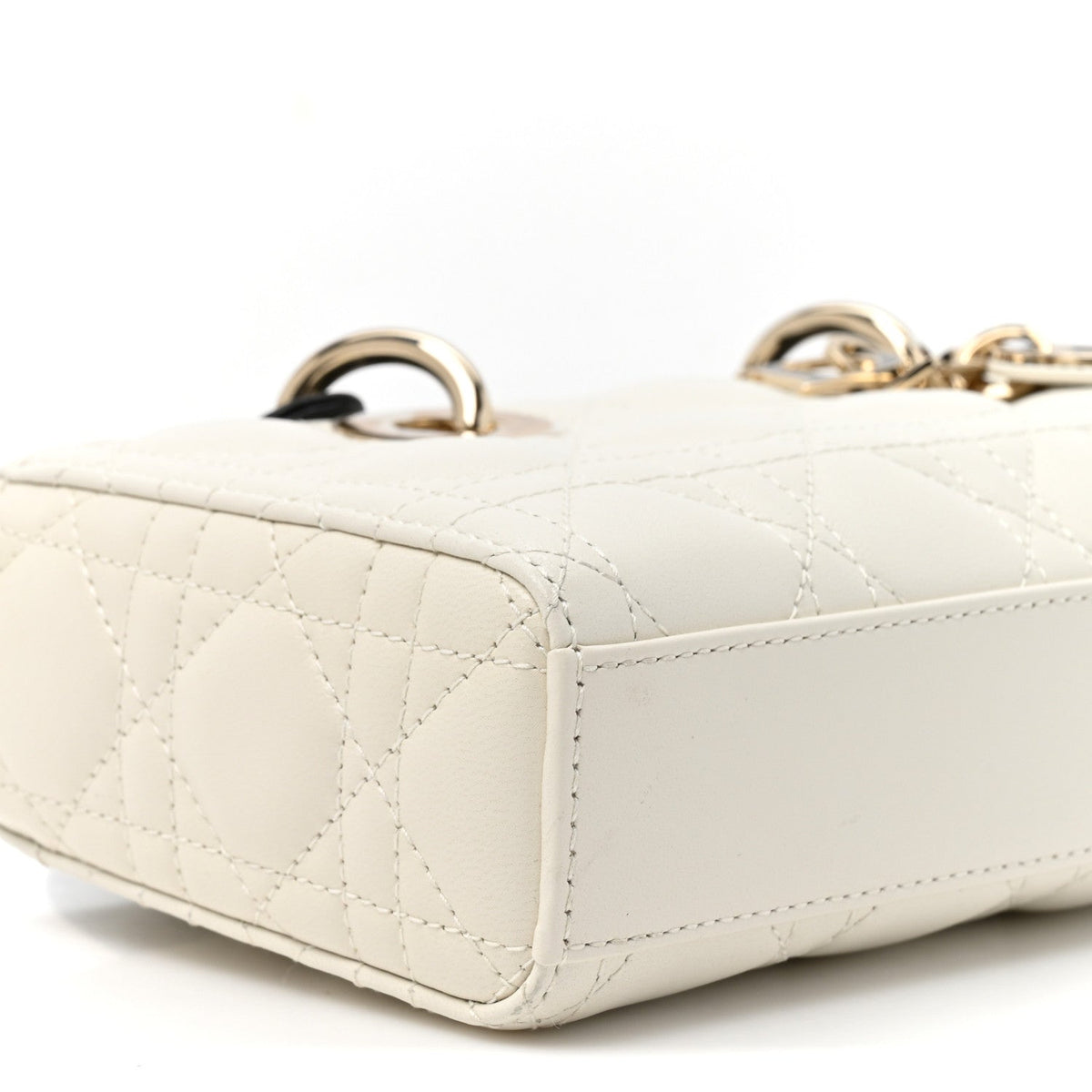 Small Lambskin Handbag - Black