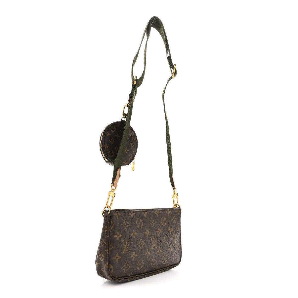 Monogram Multi Pochette Accessories Kaki Handbag