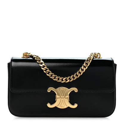 Calfskin Shoulder Bag - Black