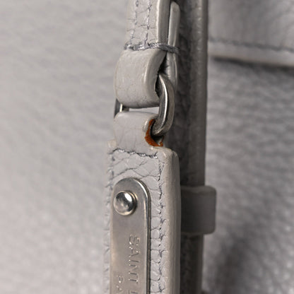 Small Calfskin Handbag - Grey