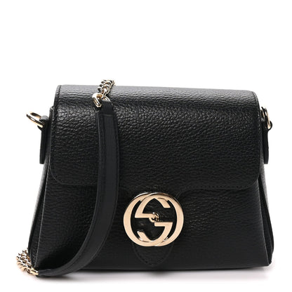Calfskin Crossbody Bag - Black