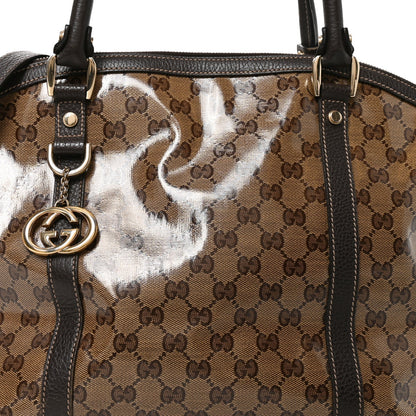 Medium Satchel Bag - Brown
