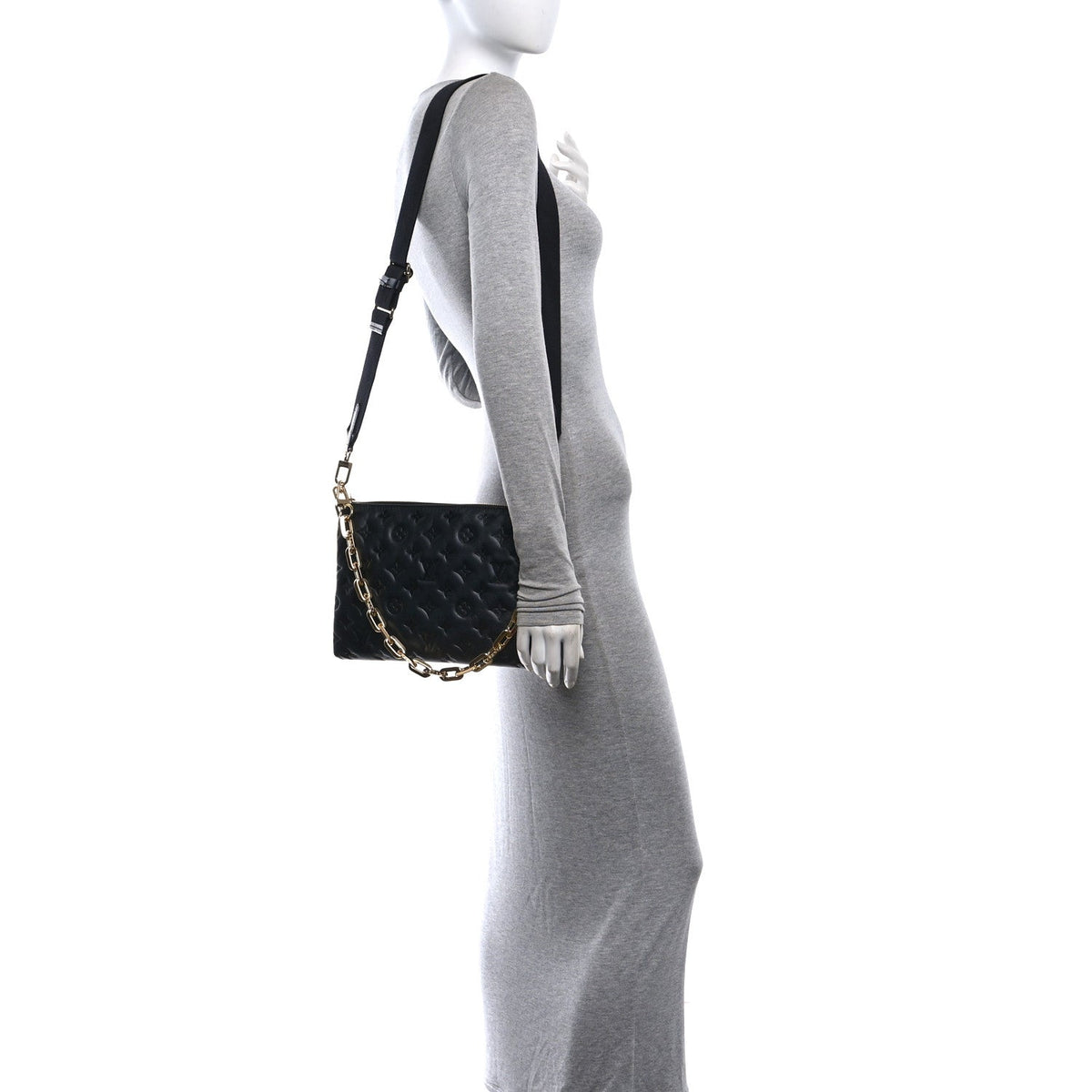 Lambskin Handbag - Black