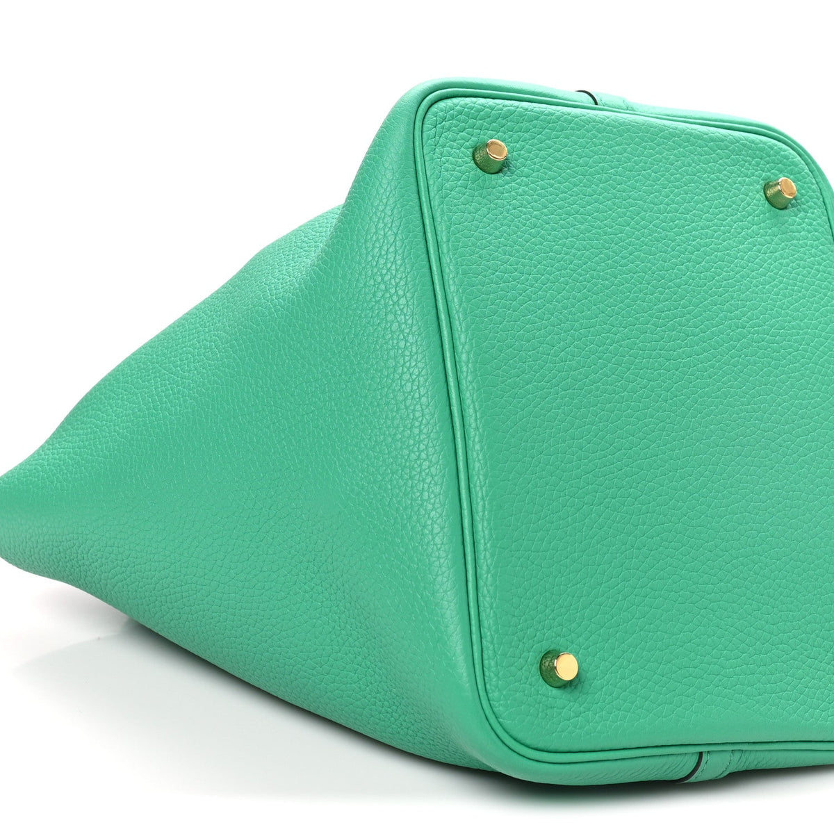 Taurillon Clemence Picotin Lock Mm Menth Handbag