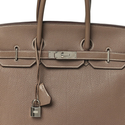 Togo Birkin 35 Etoupe Handbag