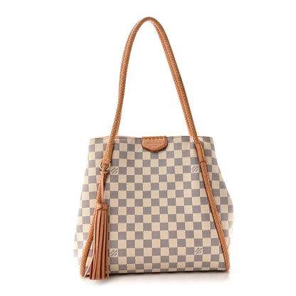 Damier Azur Propriano Rose Ballerine Handbag