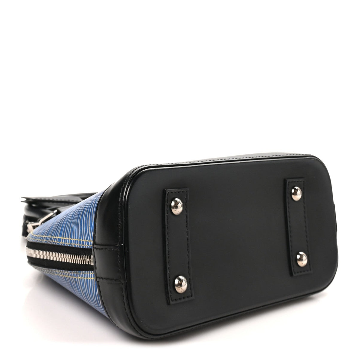 Epi Alma Bb Denim Light Handbag