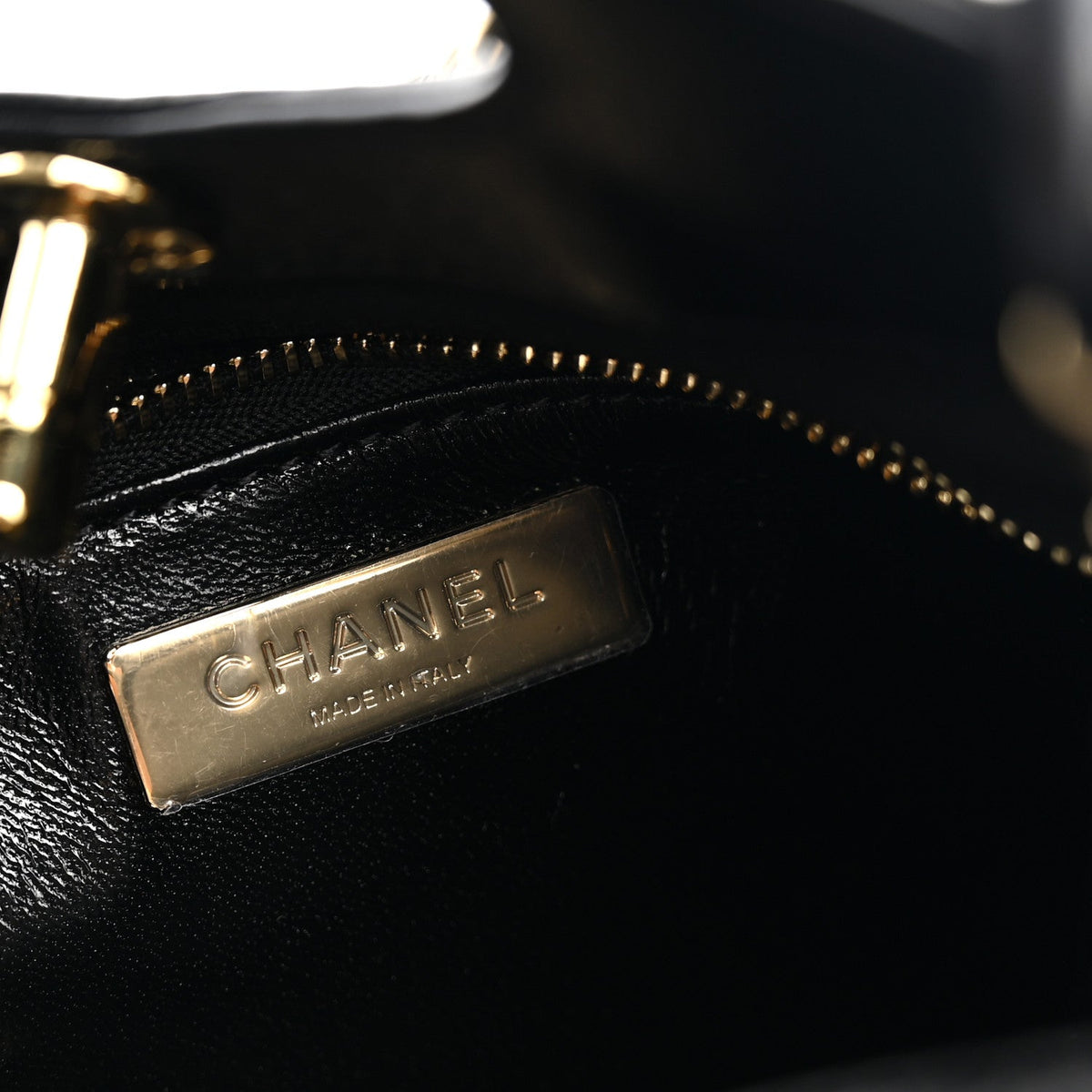 Mini Lambskin Handbag - Beige
