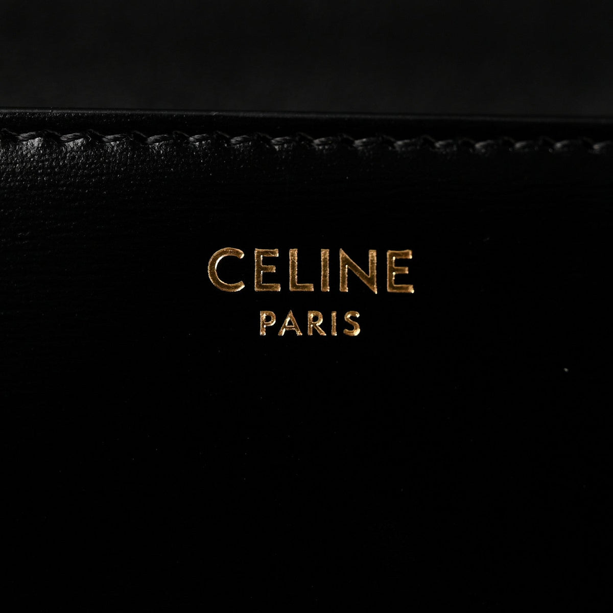 Calfskin Shoulder Bag - Black