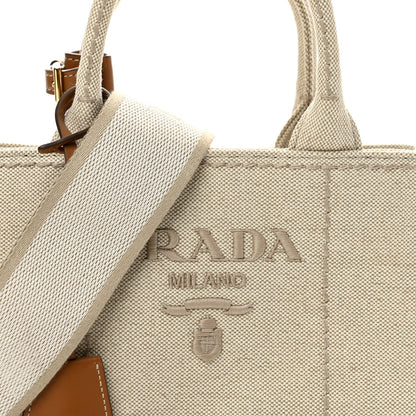 Small Canvas Tote Bag - Natural