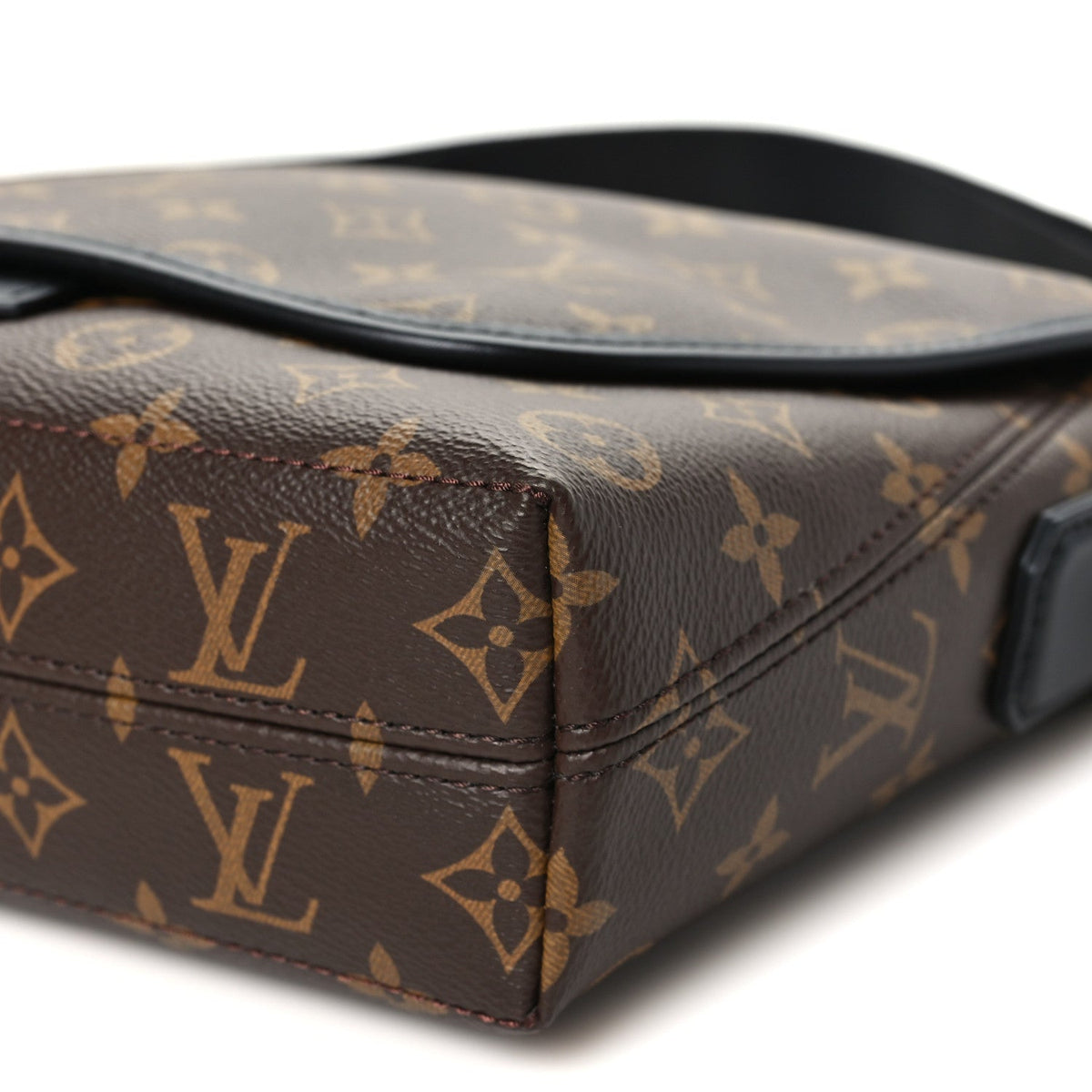 Monogram Macassar Magnetic Messenger Handbag
