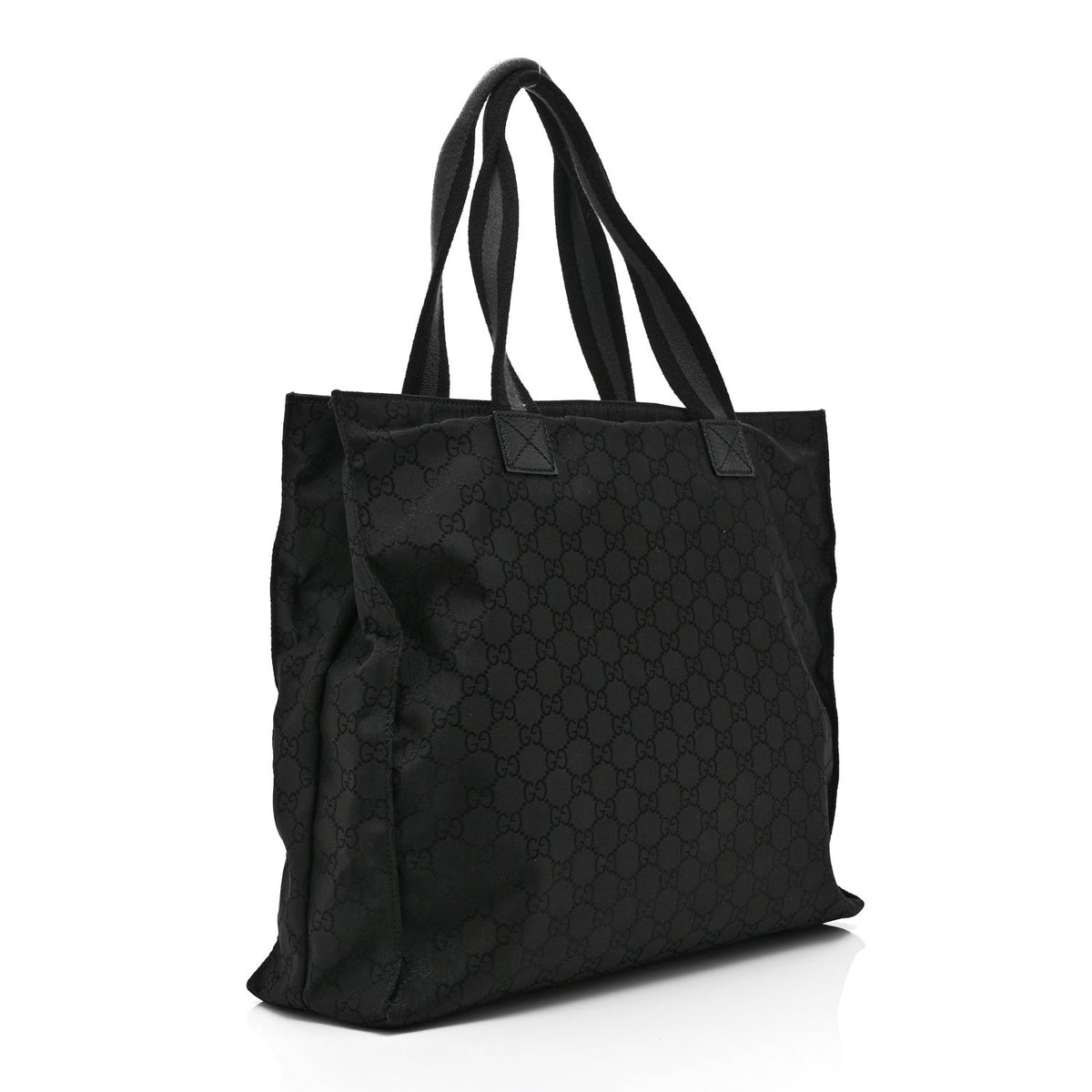 Nylon Tote Bag - Black