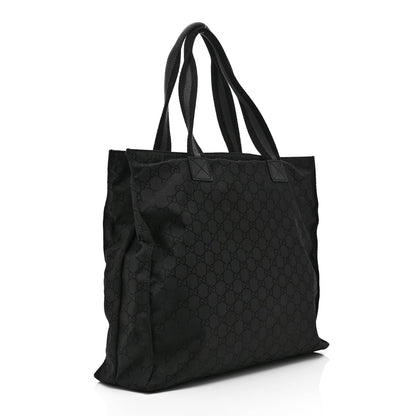 Nylon Tote Bag - Black