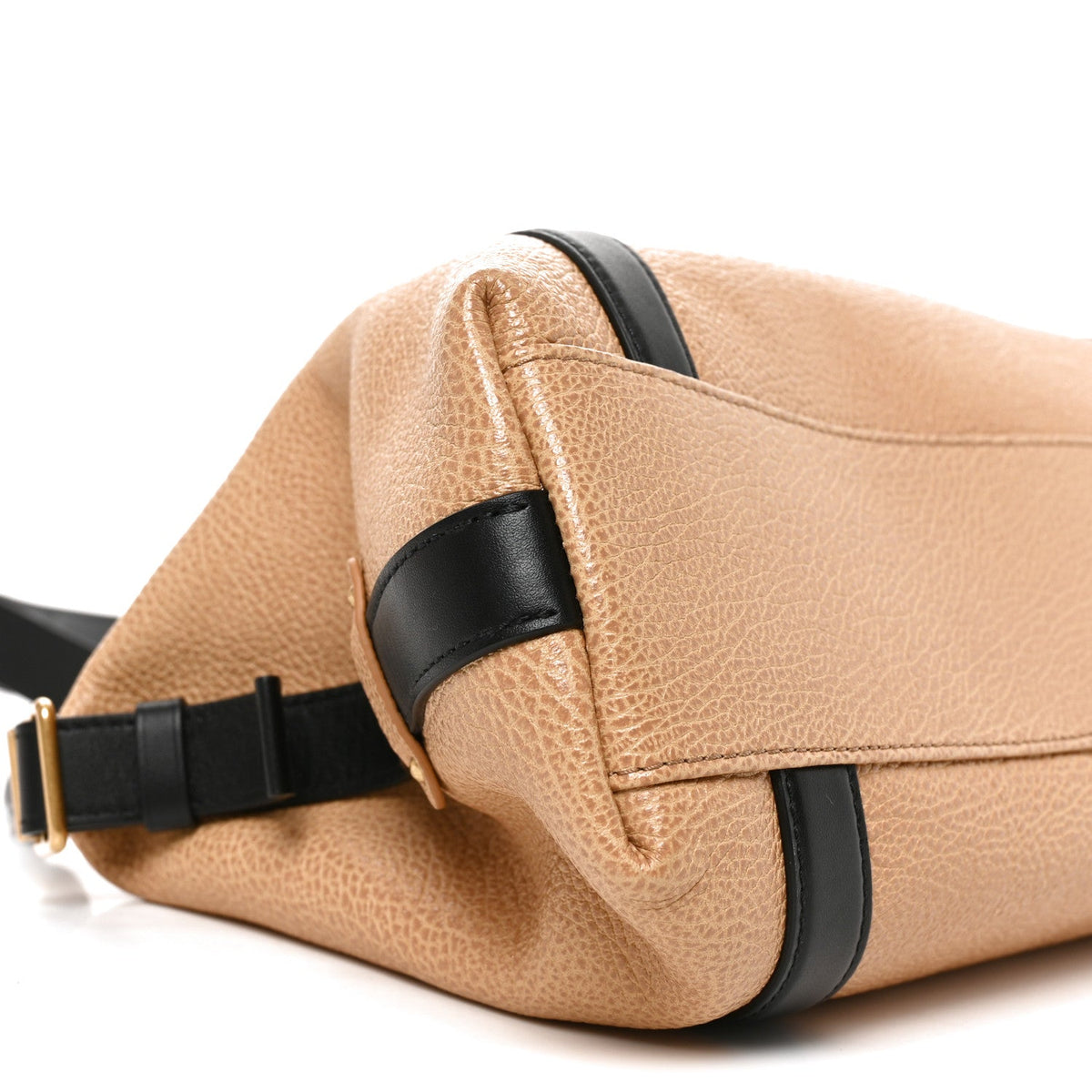 Lambskin Handbag - Beige