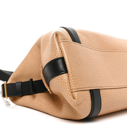 Lambskin Handbag - Beige