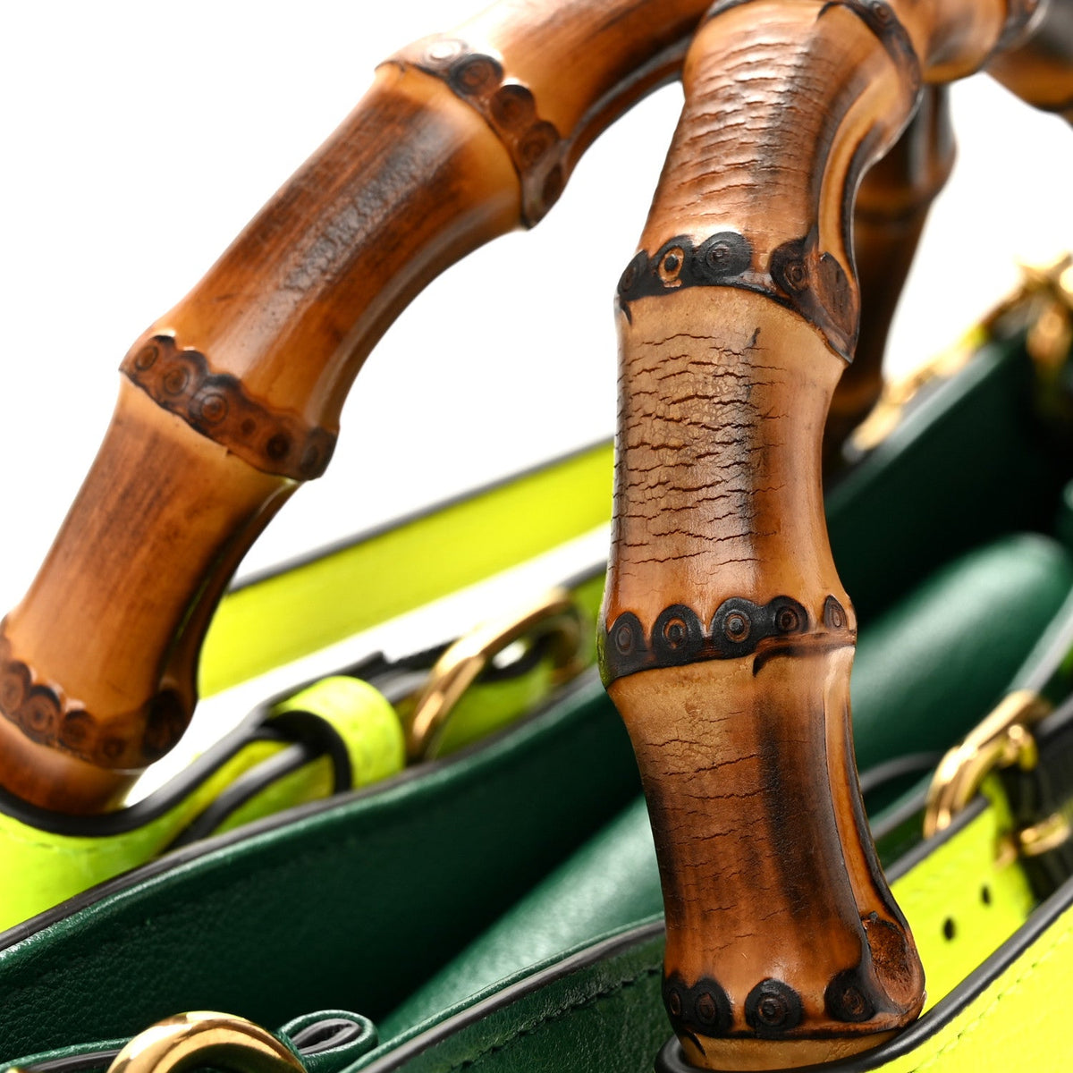 Small Calfskin Tote Bag - Green