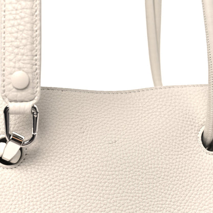 Small Calfskin Handbag - White