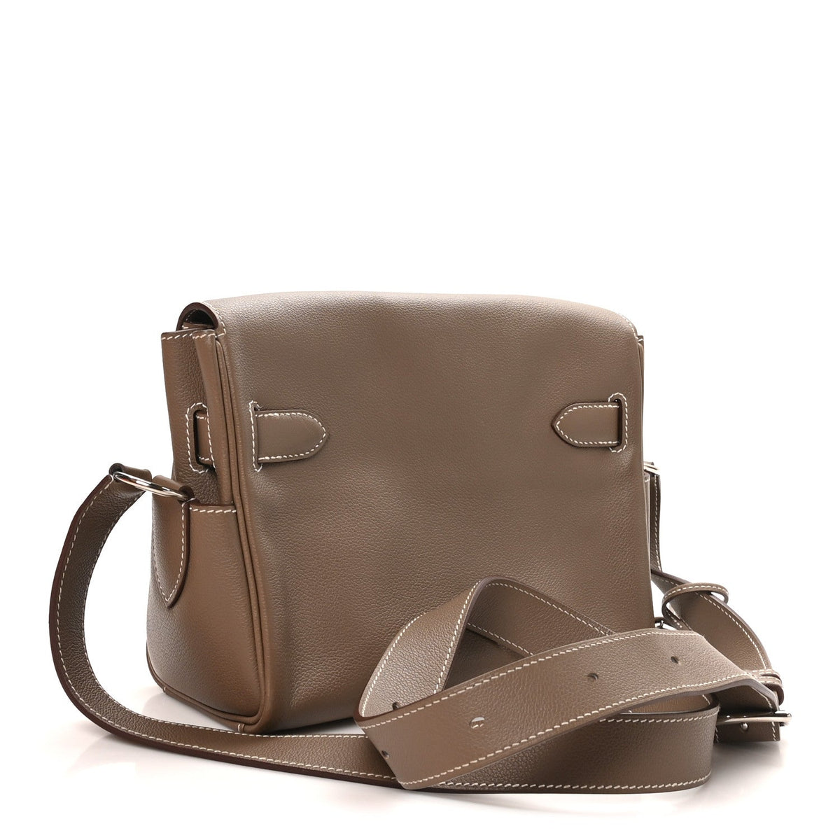 Evercolor Kelly Messenger Pm Etoupe Handbag