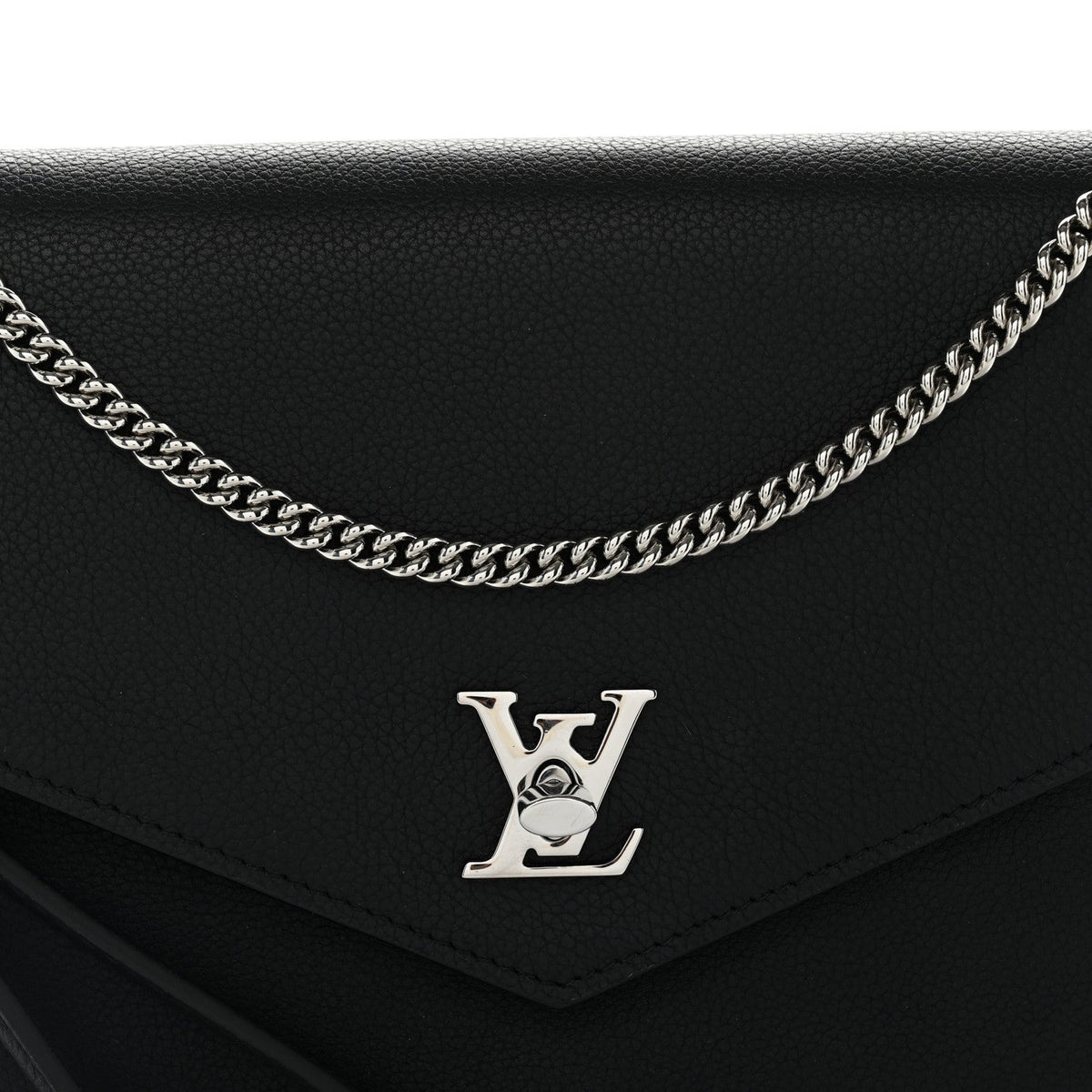 Calfskin Handbag - Black