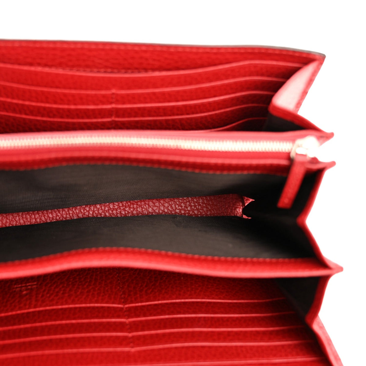 Mini Calfskin Wallet Bag - Red