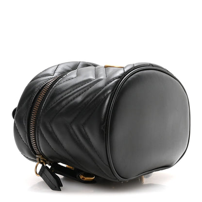 Mini Calfskin Backpack - Black