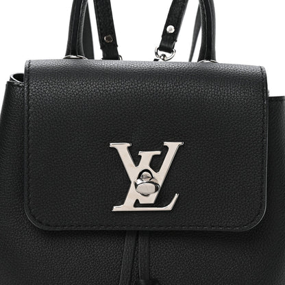 Mini Calfskin Backpack - Black
