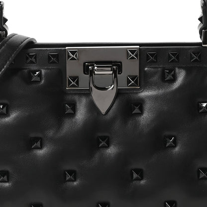 Nappa Shoulder Bag - Black