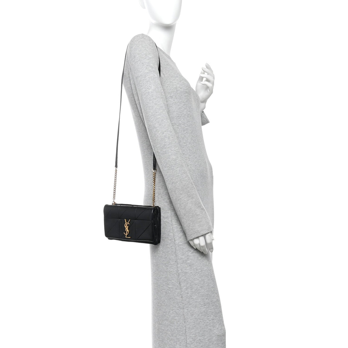 Lambskin Wallet Bag - Black