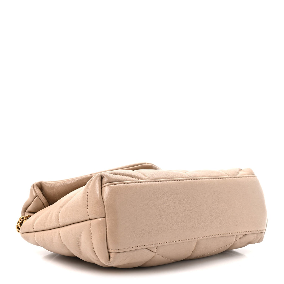 Quilted Lambskin Satchel Bag