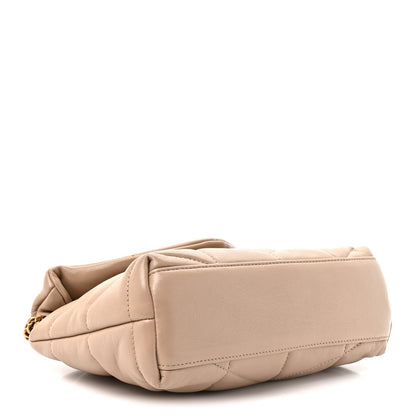 Quilted Lambskin Satchel Bag