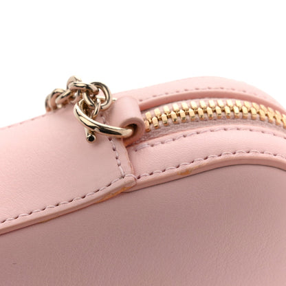 Mini Calfskin Shoulder Bag - Pink