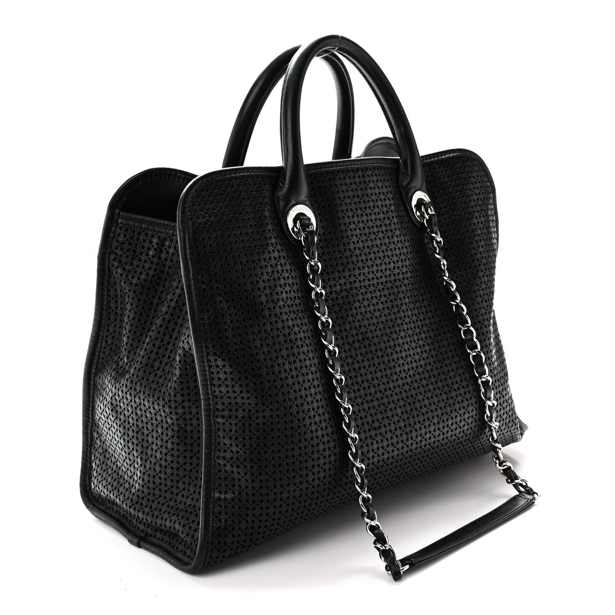 Calfskin Tote Bag - Black