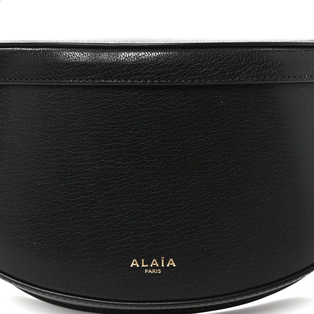 Goatskin Shoulder Bag - Black