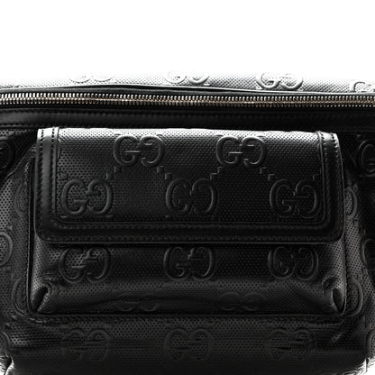 Calfskin Belt Bag - Black