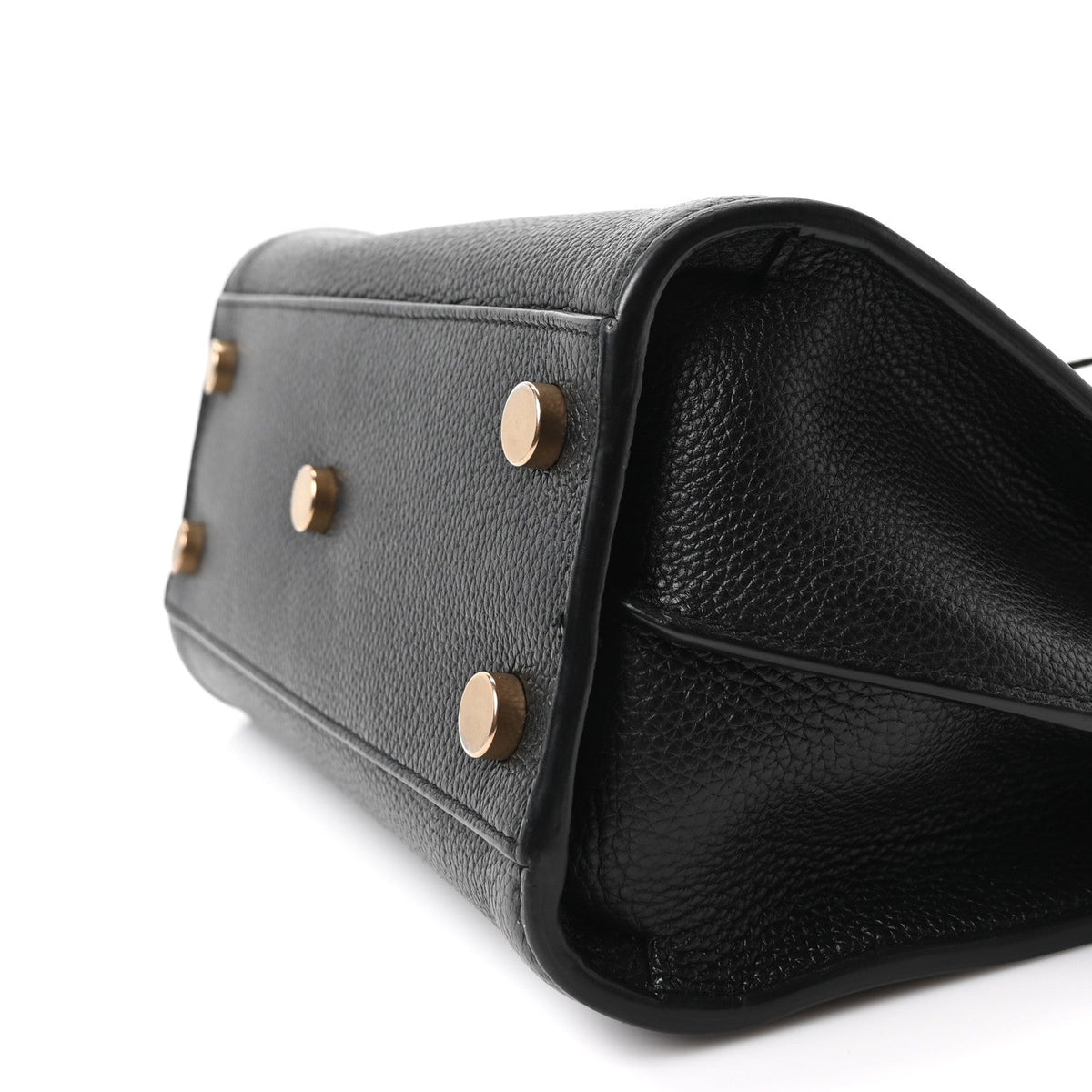 Nano Calfskin Handbag - Black