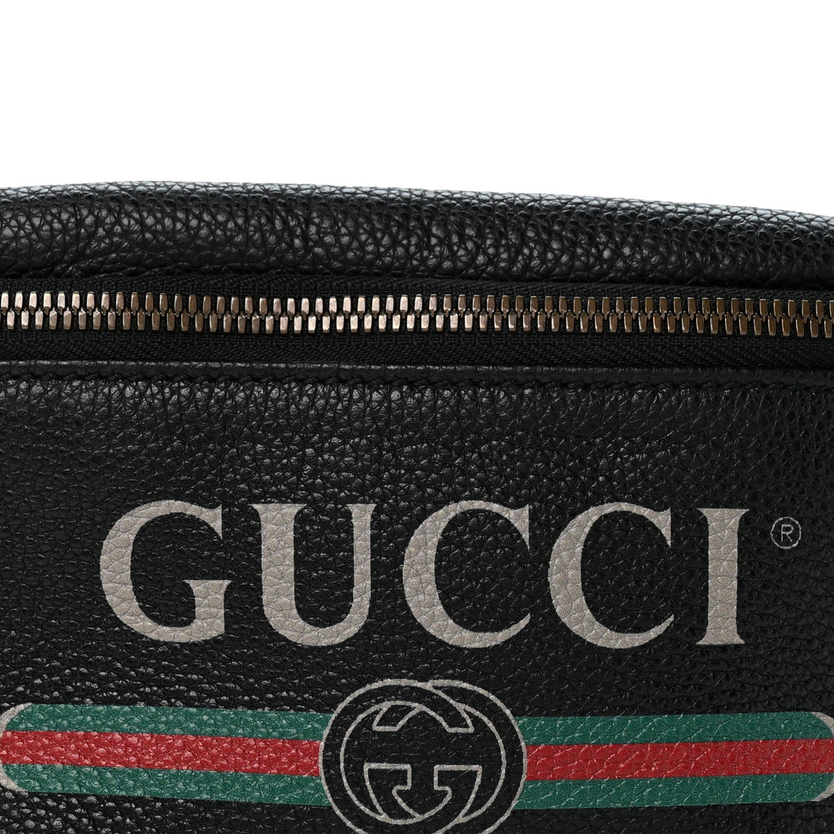 Small Calfskin Belt Bag - Black
