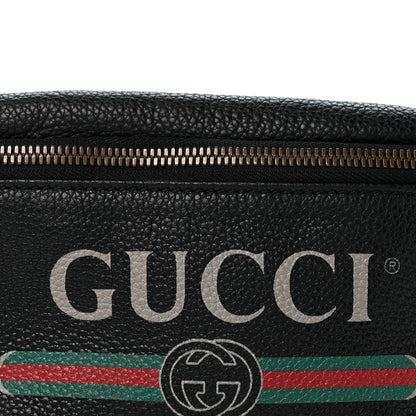 Small Calfskin Belt Bag - Black