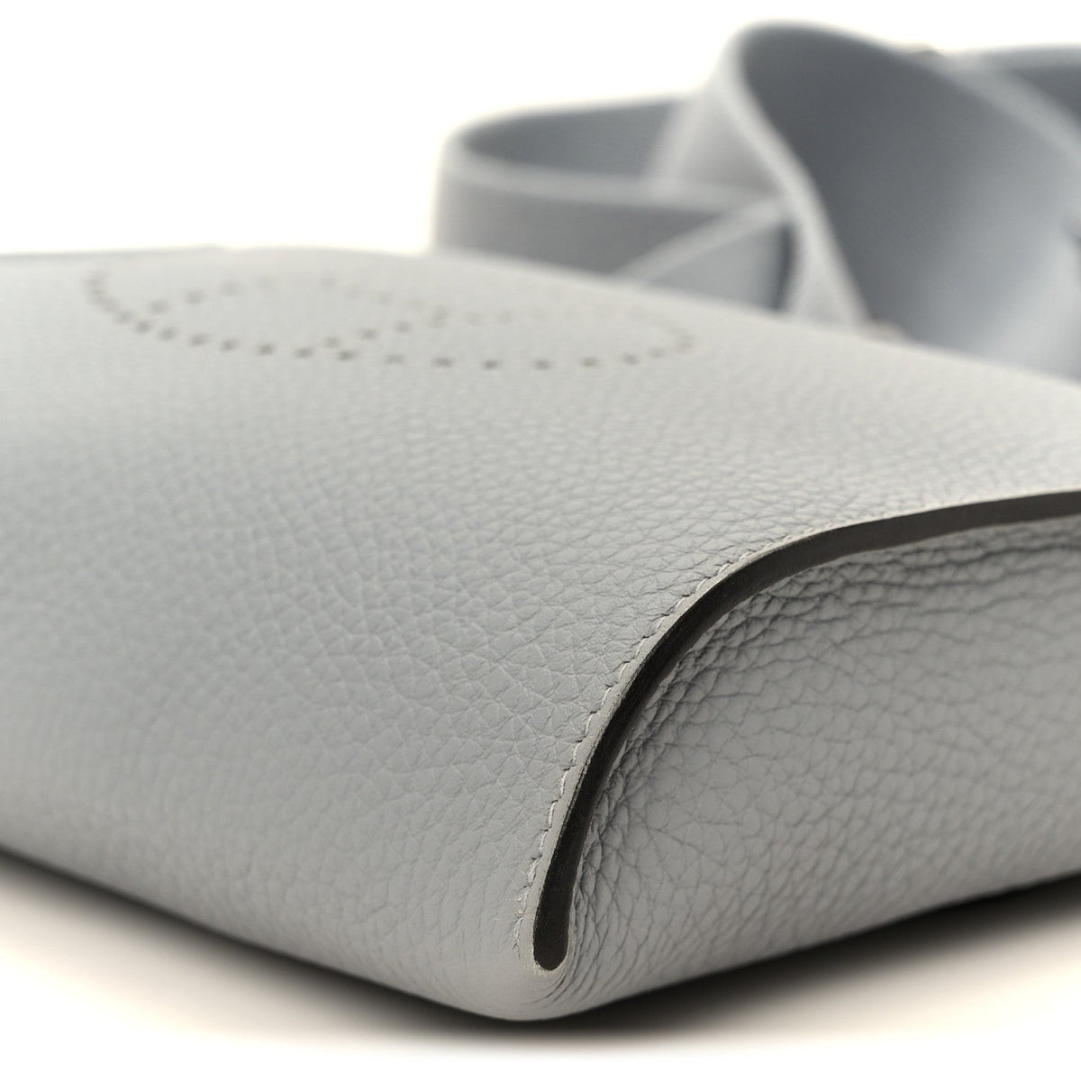 Togo Videpoches Gris Pantin Handbag