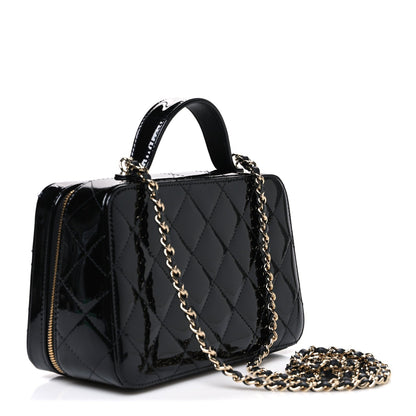 Quilted Handbag - Black