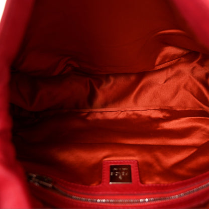 Calfskin Handbag - Red