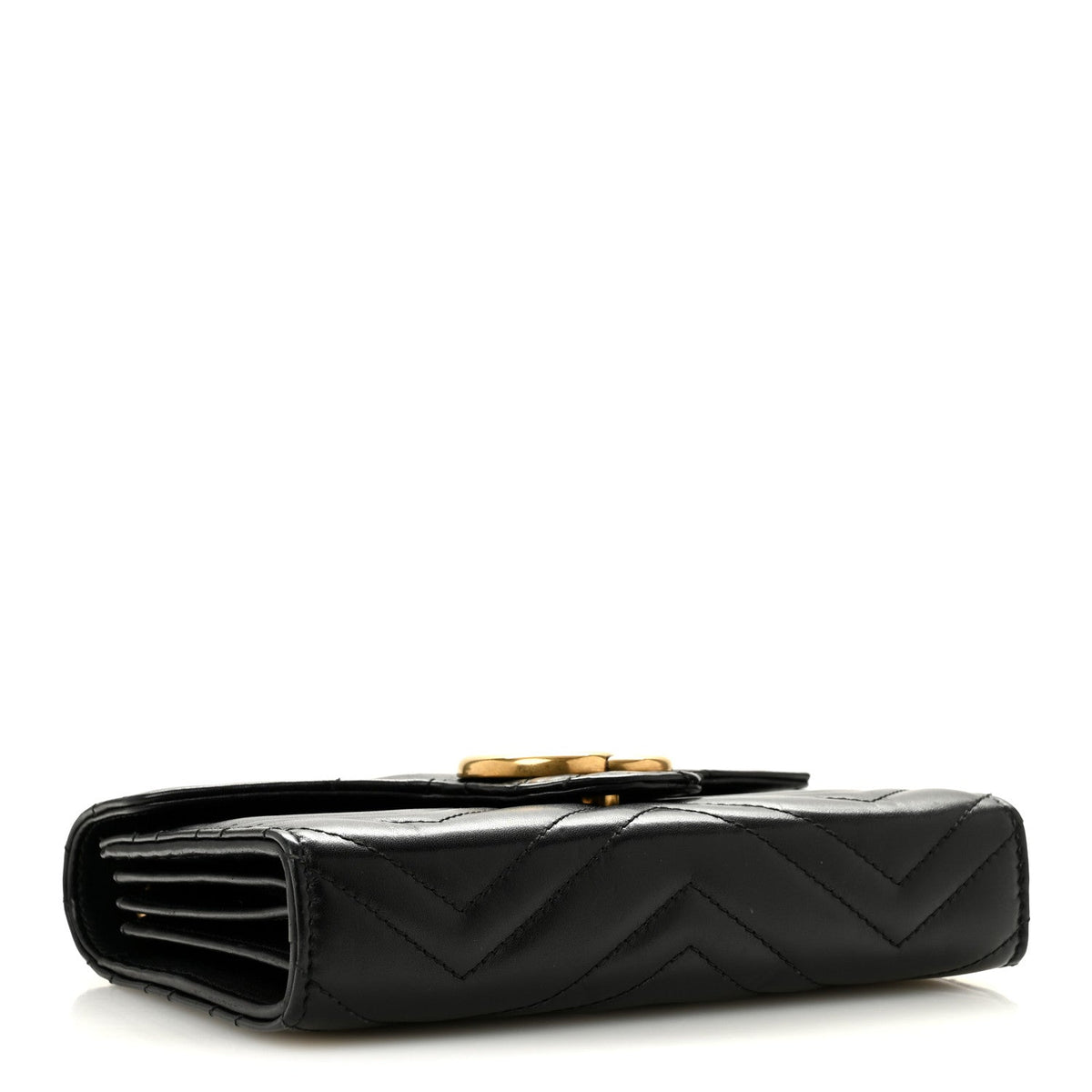 Calfskin Wallet Bag - Black