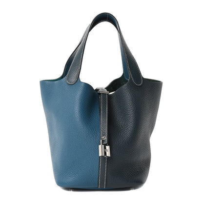 Taurillon Clemence Casaque Picotin Lock  Handbag