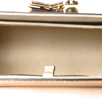 Monogram Epi Teddy Twist Mm Creme Handbag