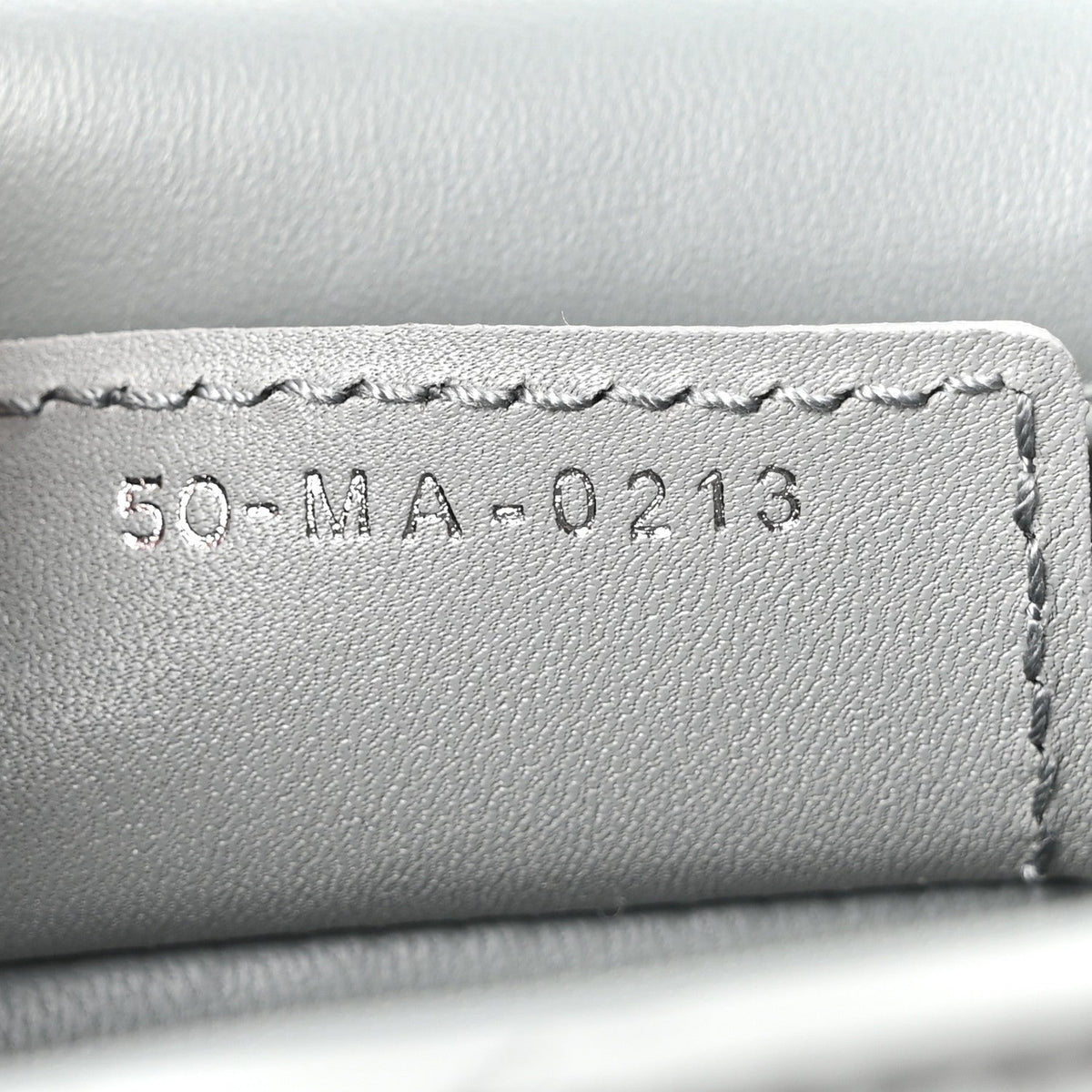 Medium Calfskin Handbag - Grey