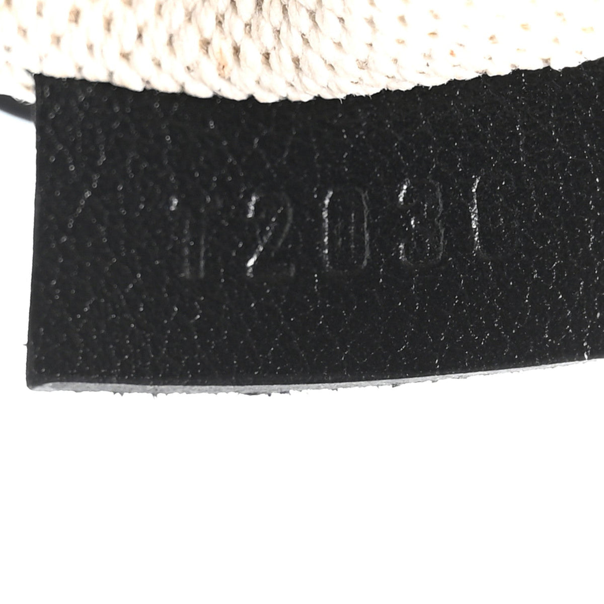 Calfskin Canvas Handbag - Black