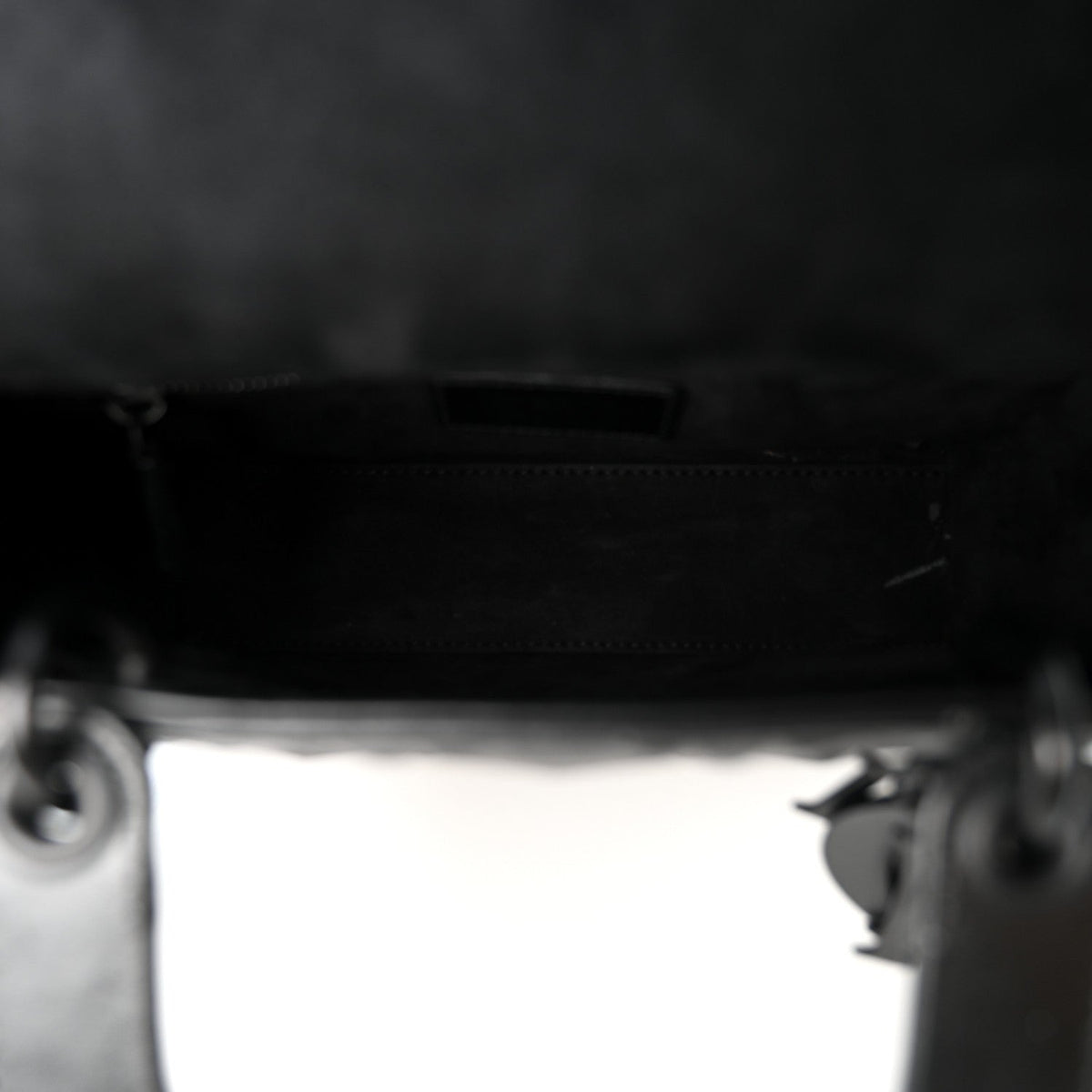 Small Calfskin Handbag - Black