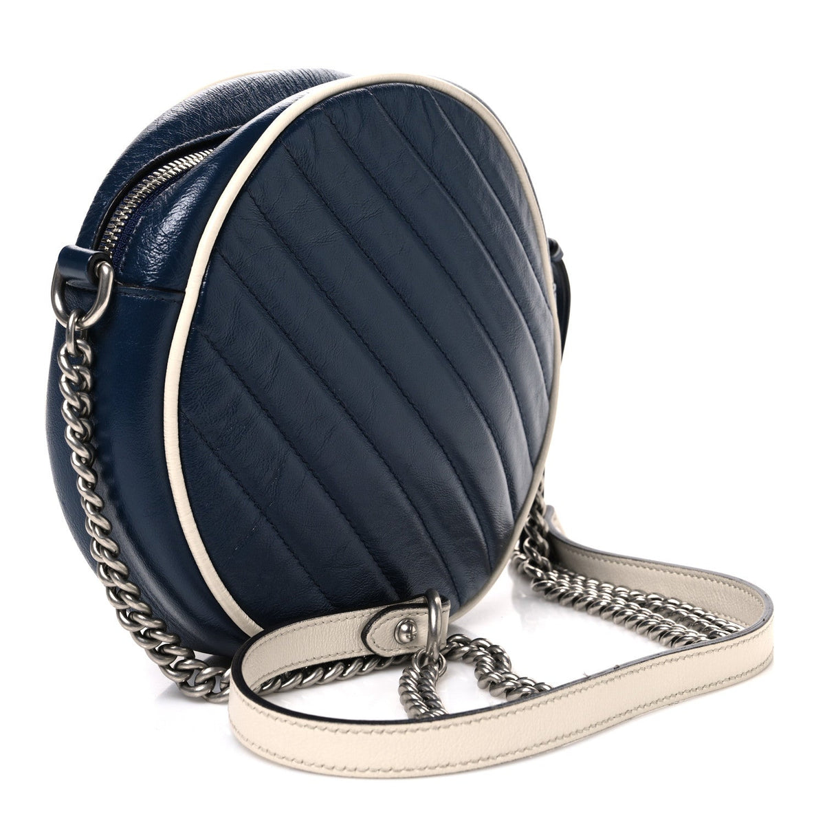 Mini Calfskin Shoulder Bag - Black