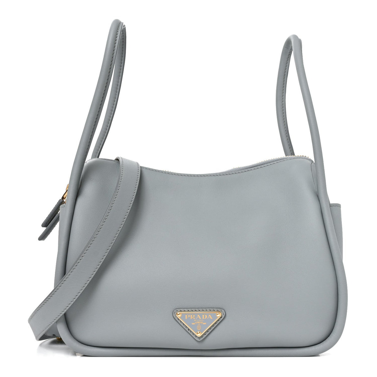 Calfskin Shoulder Bag - Blue