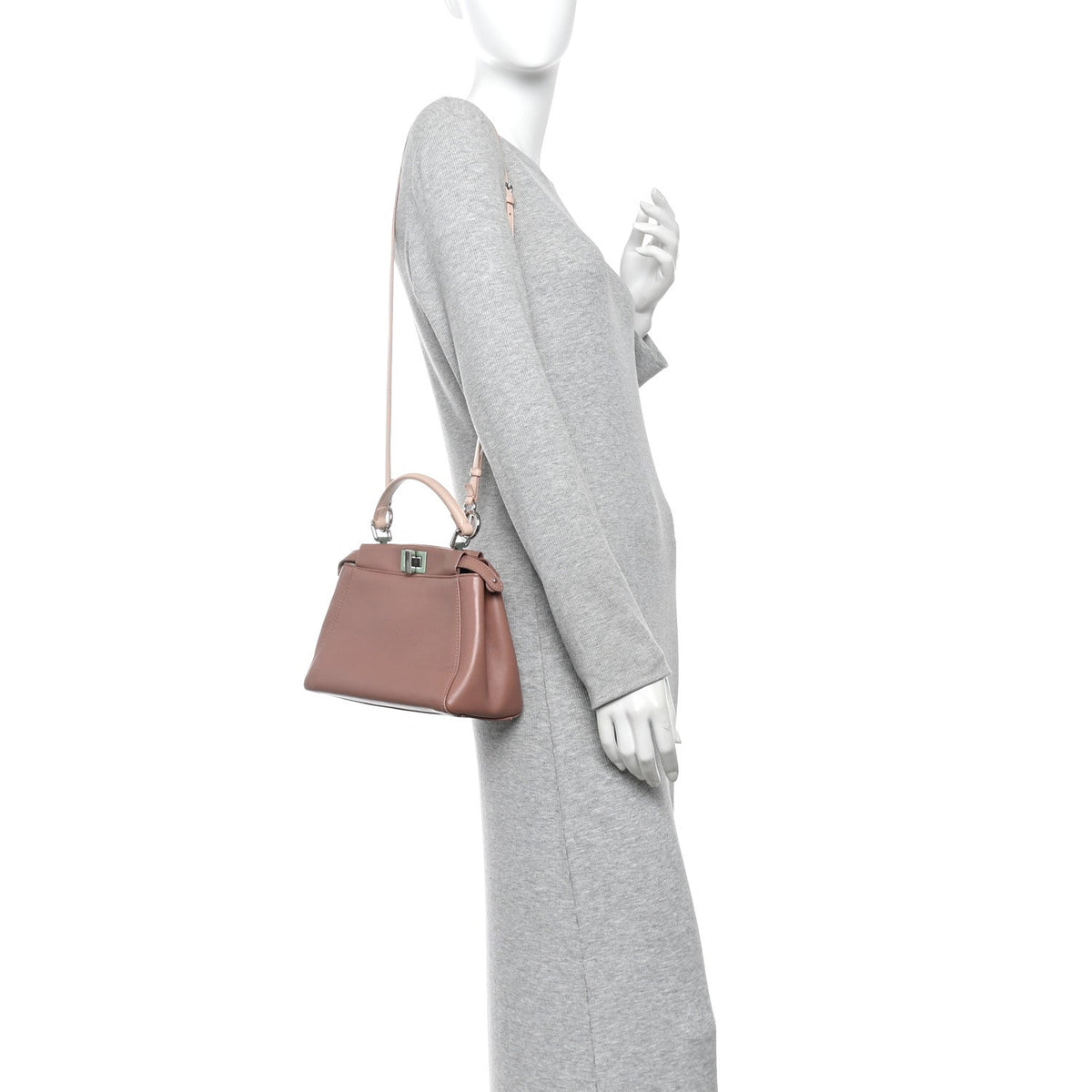 Mini Nappa Satchel Bag - Plaster